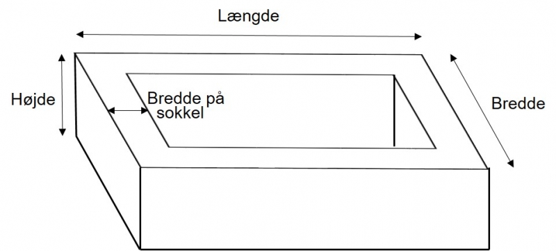 Betonberegner, fundament